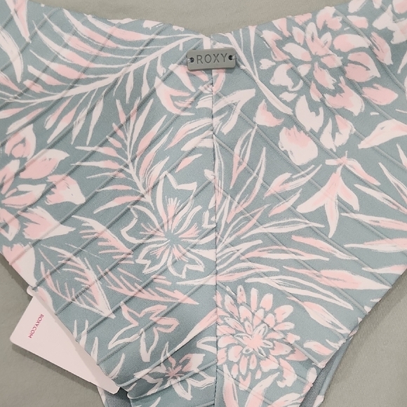 Roxy Mint PT Rib Love The Sunseeker Cheeky Bikini Bottom - Picture 6 of 7